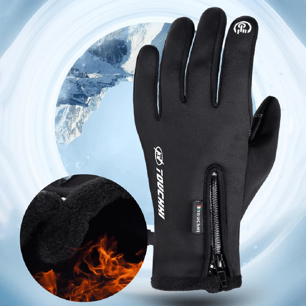 Electric Winter Outdoor Cycling, Running  Nonslip Motorcycle Gloves