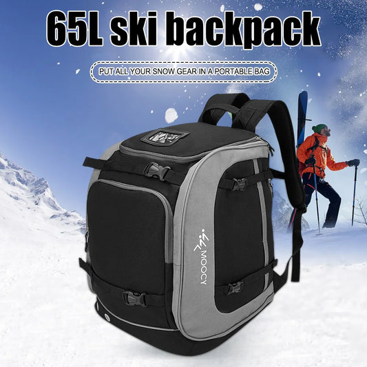 Large Capacity Waterproof Breathable Skiing Boot Backpack