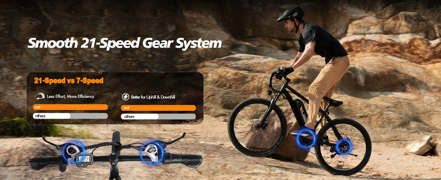 M200, 27.5" Electric Mountain Bicycle  –