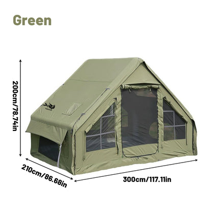 8 Person Inflatable Adult Luxury Camping, Stove Plug,