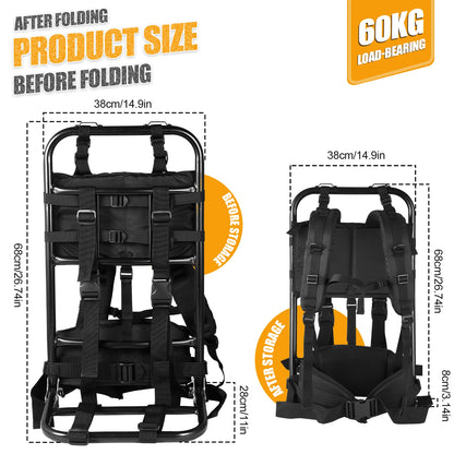 External Aluminum Frame Backpack