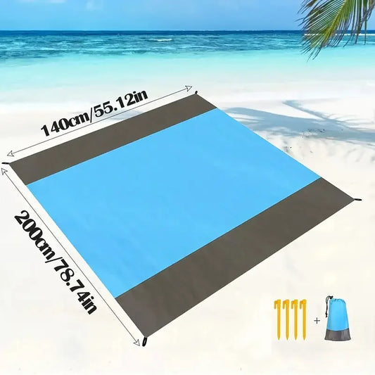 Large Waterproof Beach Blanket-Sand-Proof