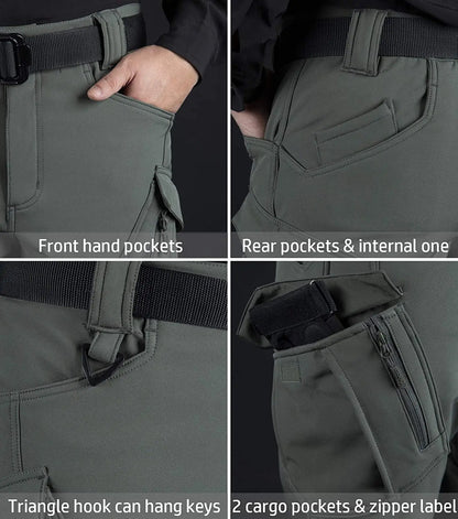 Outdoor Winter Waterproof Cargo Pants