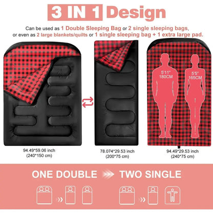 Double , Lightweight & Waterproof Camping Hiking, Backpacking