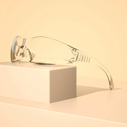 Safety Glasses Clear Unisex Anti-Scratch Protective Goggles