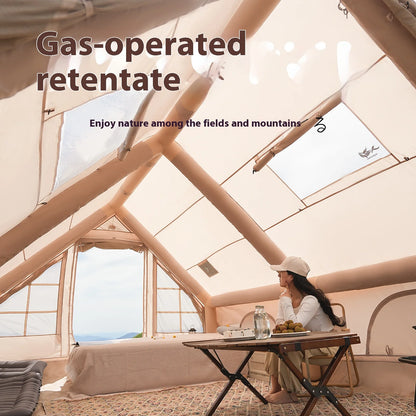 8 Person Inflatable Adult Luxury Camping, Stove Plug,