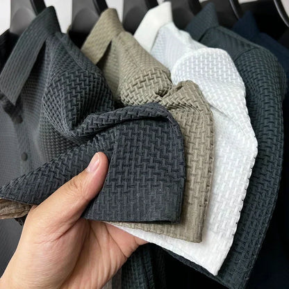 Men's Ultra Stretch Loose Fit Polo Shirts Breathable
