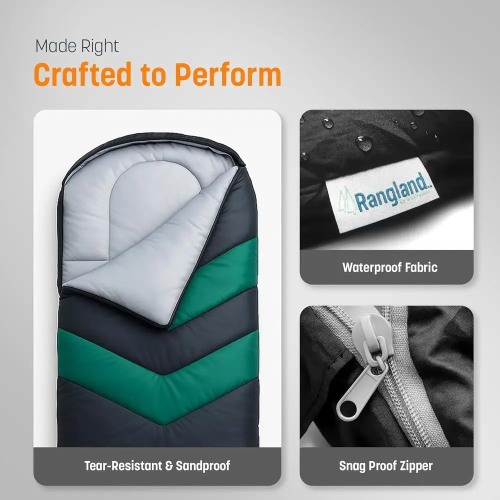 Inflatable Sleng Pad and Zip-Up Blanket