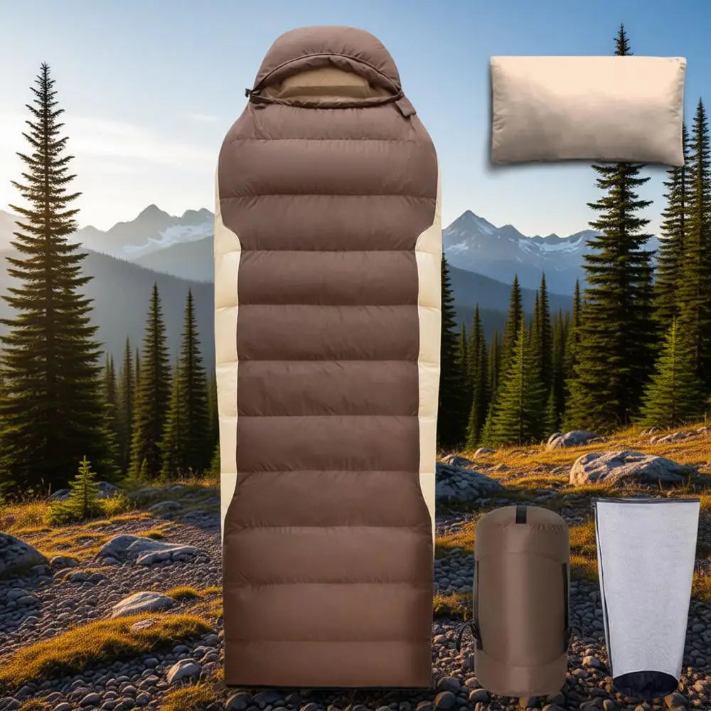 Ultralight Backpacking Adult Down Sleeping Bag