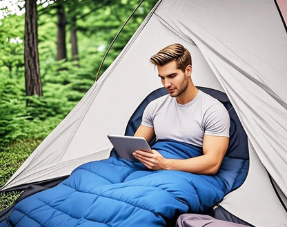 Adult Spring Summer Autumn Outdoor Sleeping Bag,
