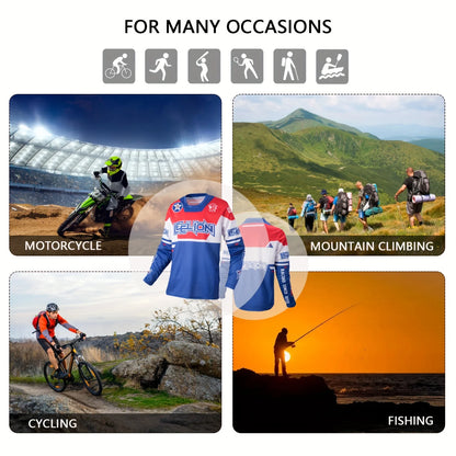 Summer Sweat Absorbing Motorcycle Shirt For Biking