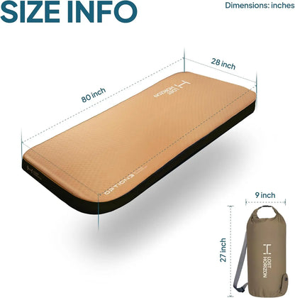All Season Self-Inflating 4.5" Camping Mattress,