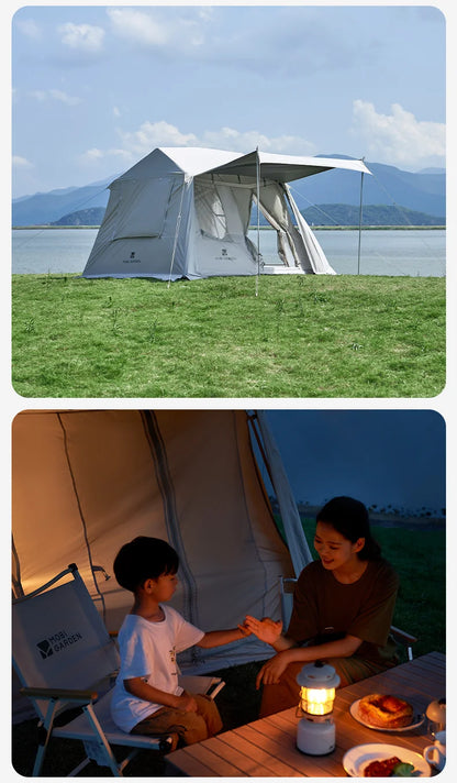 5.9 Outdoor Camping Vinyl Rainproof Sunscreen Tent