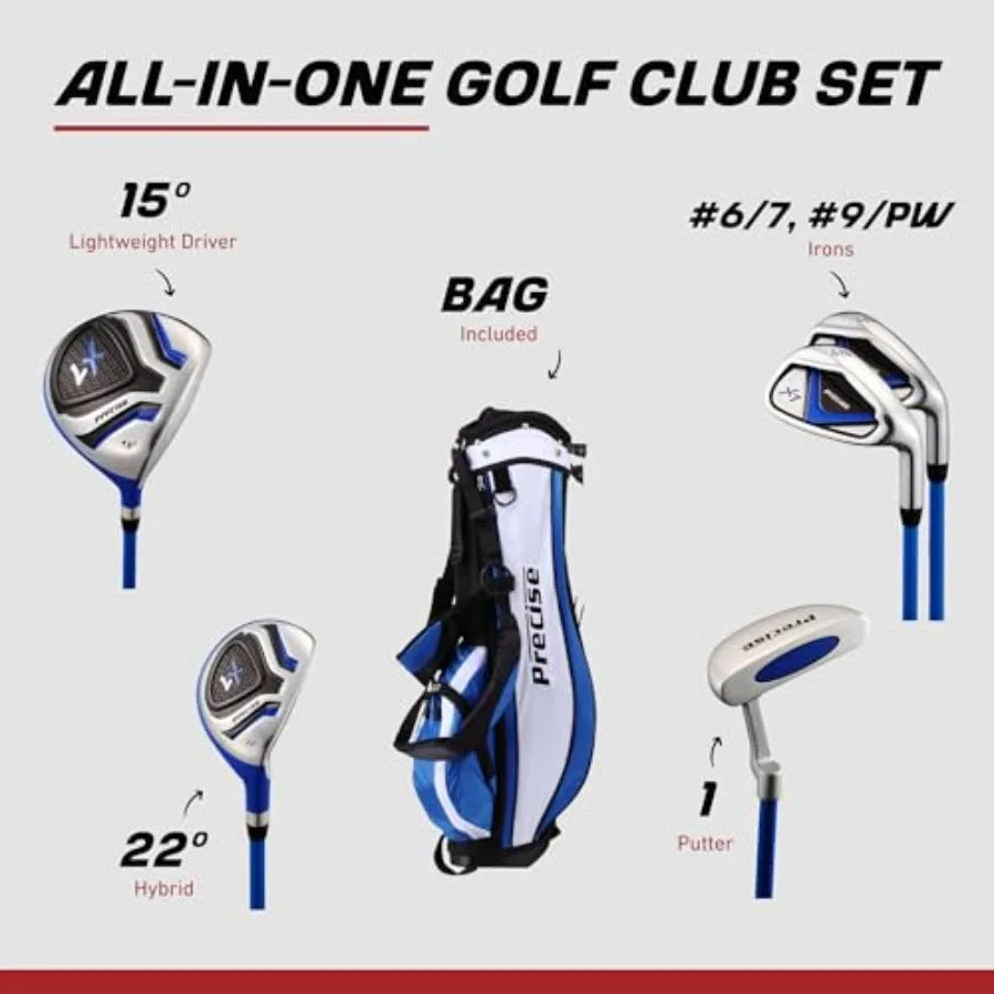 X7 Golf Clubs Set Boys' Girls' Junior Golf Set