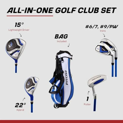 X7 Golf Clubs Set Boys' Girls' Junior Golf Set