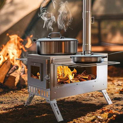 Hot Tent Portable Wood Burning Stove