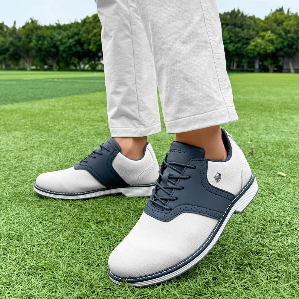 Golf Spiked Sneakers Walking Footwears for Golfers