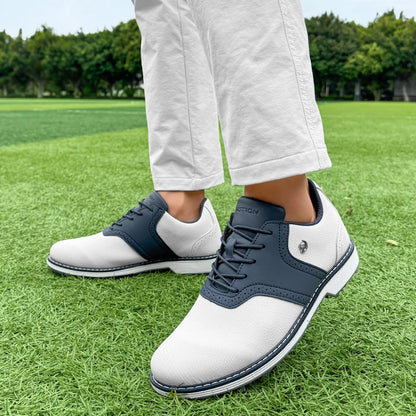 Golf Spiked Sneakers Walking Footwears for Golfers
