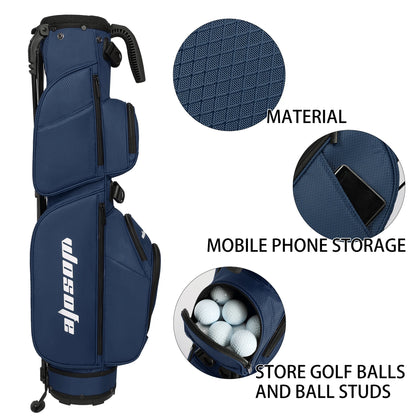 Lightweight Golf Stand Bag - Fits 5-9 Clubs -