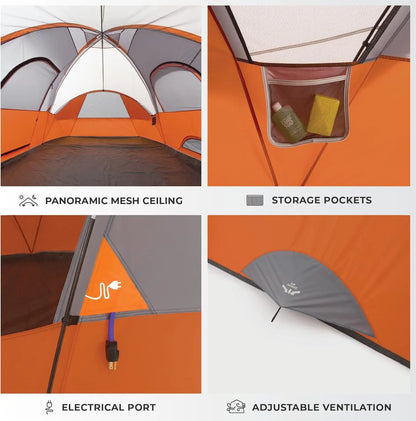 Dome Design Family Camping Tent