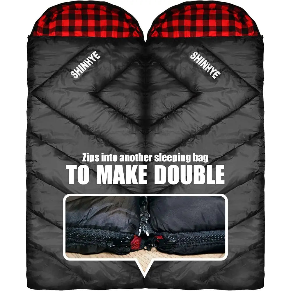 Cold Weather Winter, XXL Camping Sleeping Bag