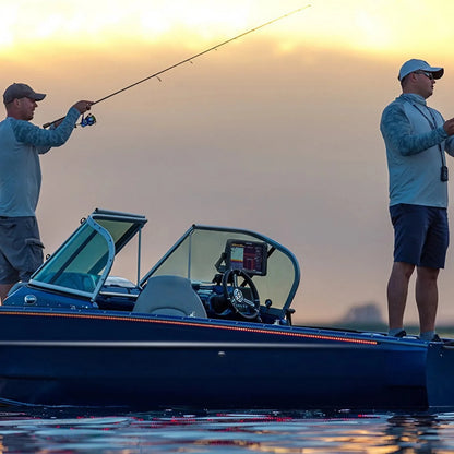Silvery Carbon Fiber Lure Fishing Rod