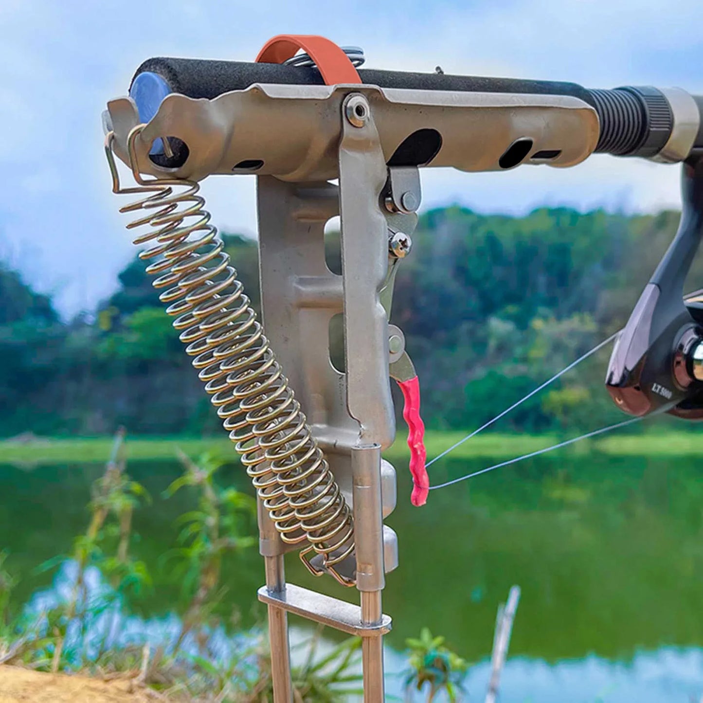 Stainless steel Automatic Fishing Pole holder