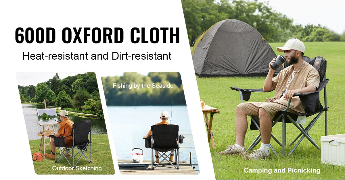 Poetable Camping Folding Chair for Adults