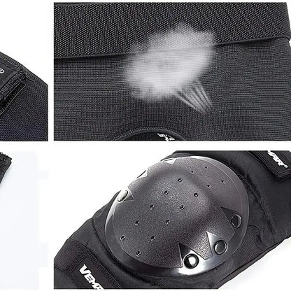 Knee and Elbow Motorcycle Protective Gear Set