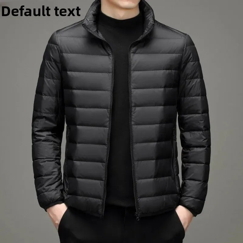 Lightweight Winter  Fleece Lined Cotton Jacket for Men