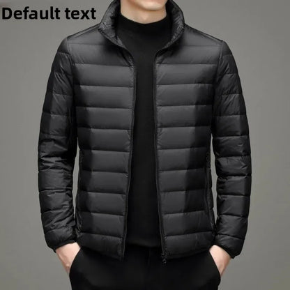 Lightweight Winter  Fleece Lined Cotton Jacket for Men