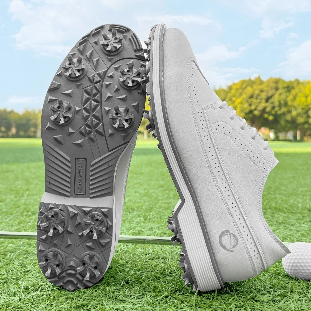 New Men Spiked Walking Golf Shoes Size 7-14
