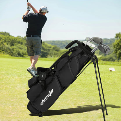 Lightweight Golf Stand Bag - Fits 5-9 Clubs -