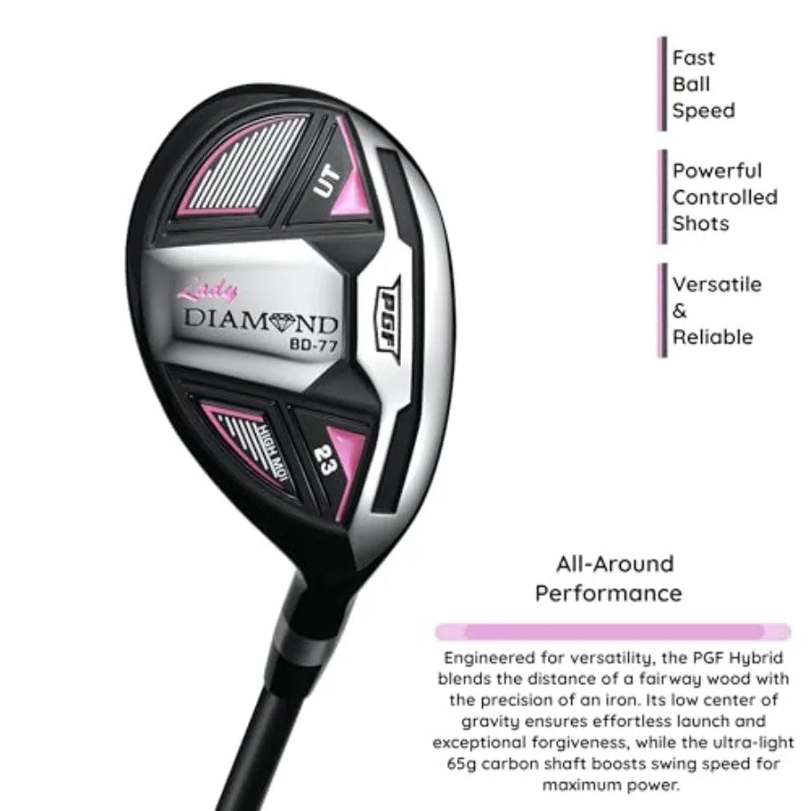 Complete Golf Club Package Set for Men Women
