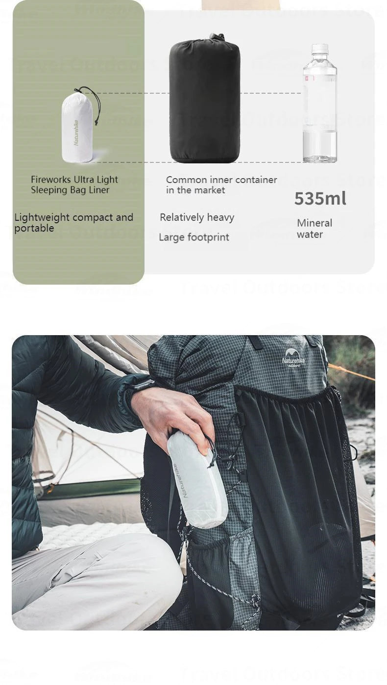3-Seasons Ultralight Sleeping Bag Liner