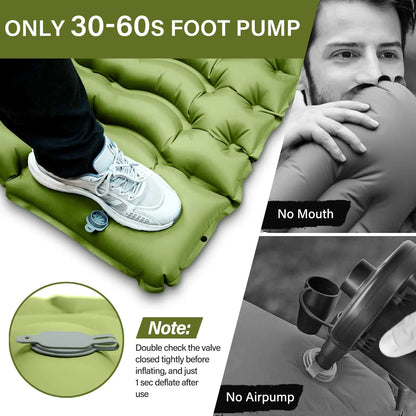 Ultralight Inflatable Camping Sleeping Pad