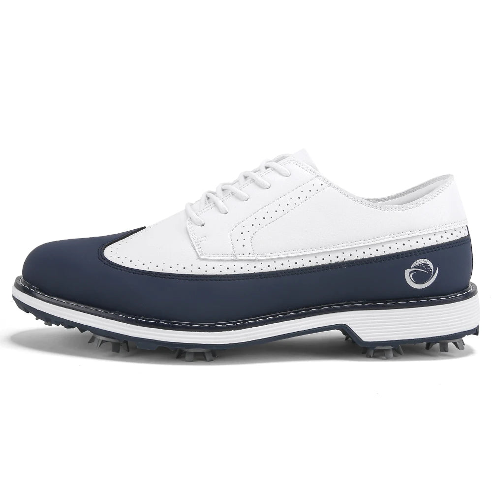 New Men Spiked Walking Golf Shoes Size 7-14