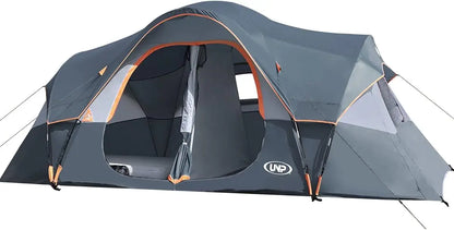 Easy Setup 10-Person Family Camping Tent