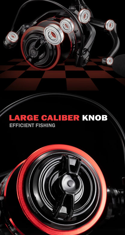 Metal Reel Cup Fishing Spinning Reel10KG Max Drag