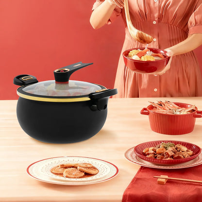 8L Micro Pressure Cooker Multi-Function Cooking Pot