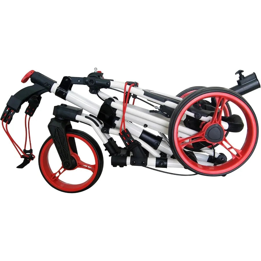 Golf Push Cart  with 360 Rotating Front Wheel