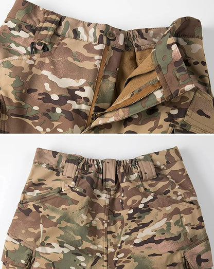 Outdoor Winter Waterproof Cargo Pants