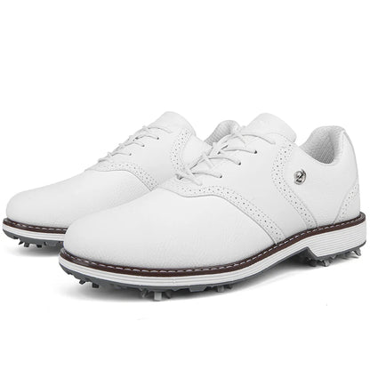 Golf Spiked Sneakers Walking Footwears for Golfers