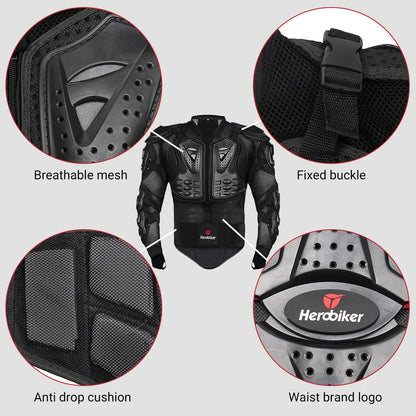 New Motorcycle Armor Men's Anti Fall Anti Collision