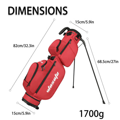 Lightweight Golf Stand Bag - Fits 5-9 Clubs -