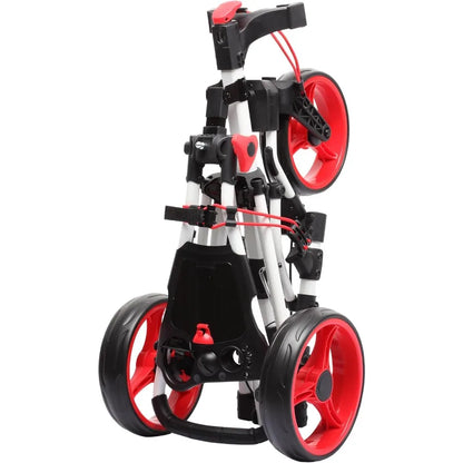 Golf Push Cart  with 360 Rotating Front Wheel
