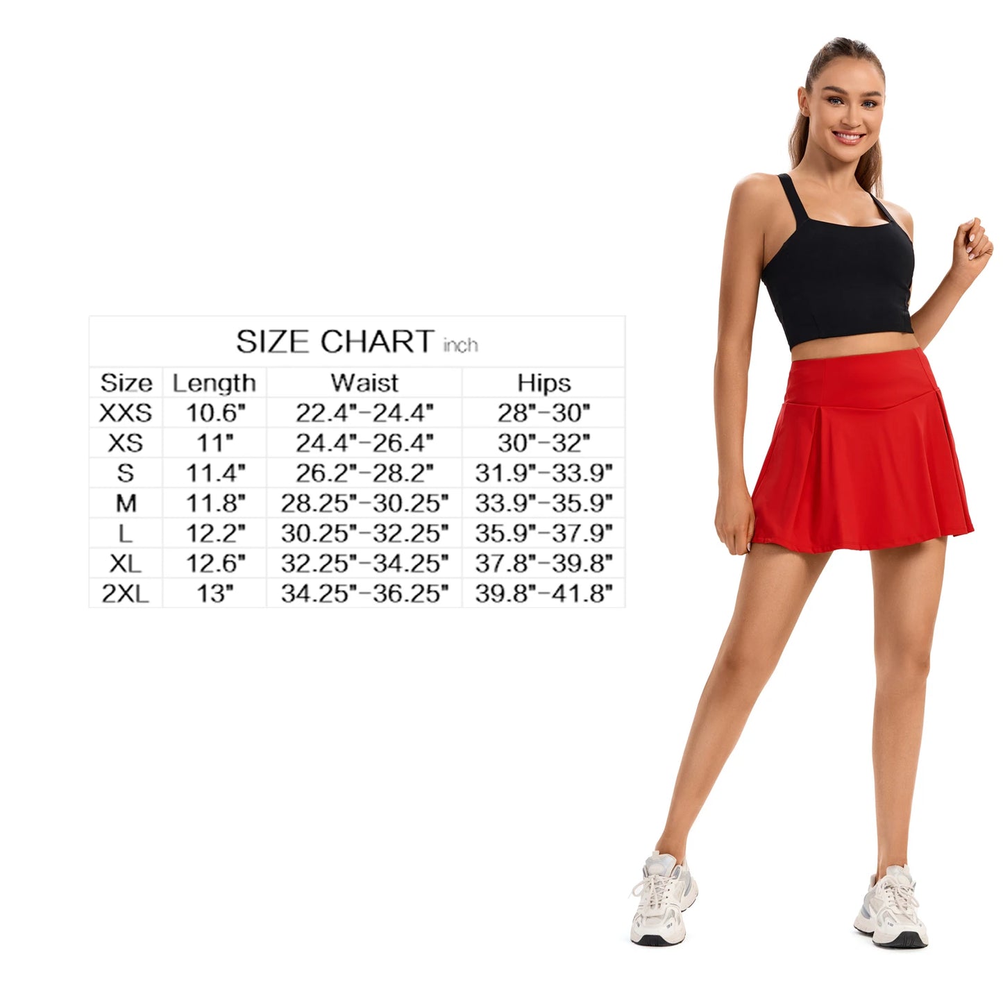 Women's Two-In-One High Waist Skirt