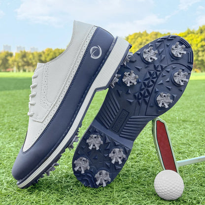 New Men Spiked Walking Golf Shoes Size 7-14