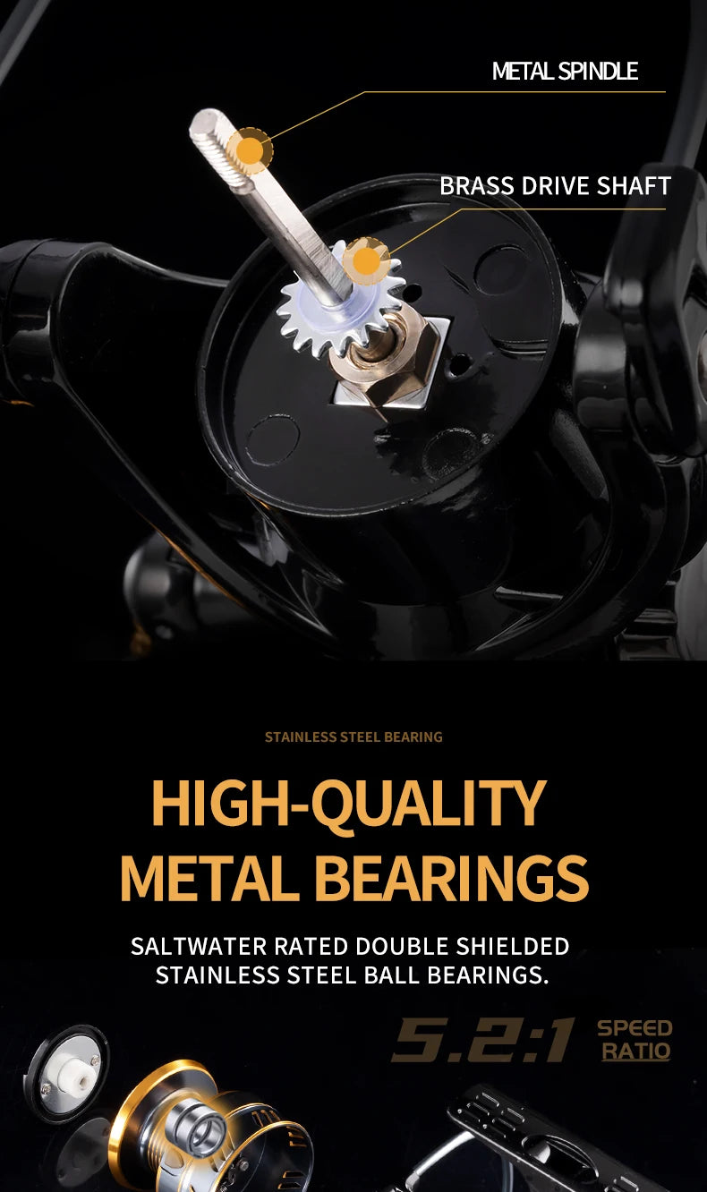 High Speed Spinning Fishing Reel