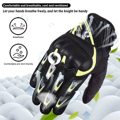 Motorcycle Gloves Summer Mesh Breathable  Gloves
